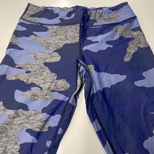 AERIE | Blue Camo 7/8 Leggings